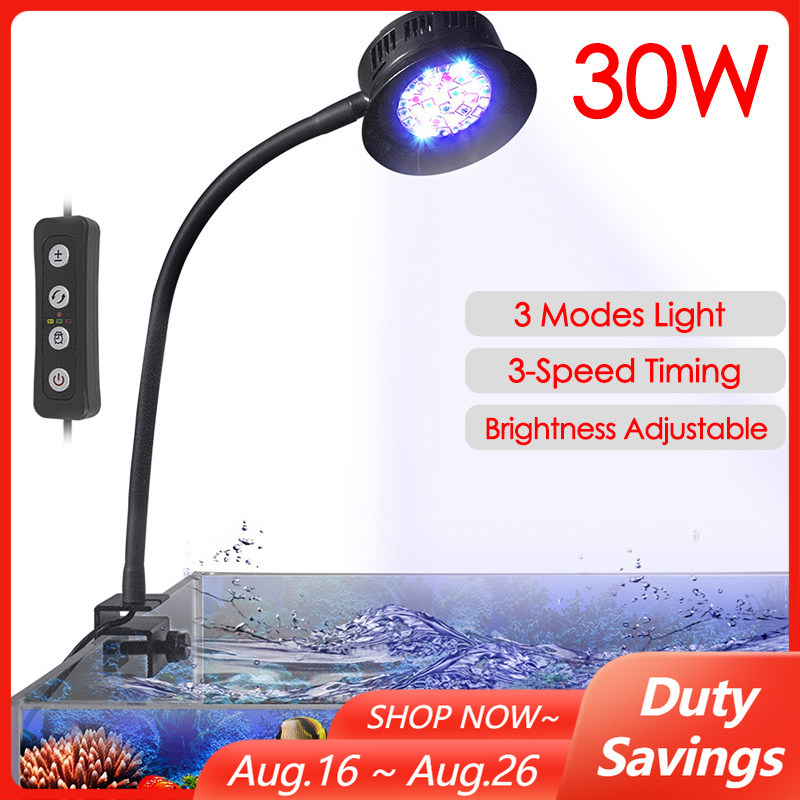 Aquarium Plant Light - 30W Aquarium Fish Tank Sea Water