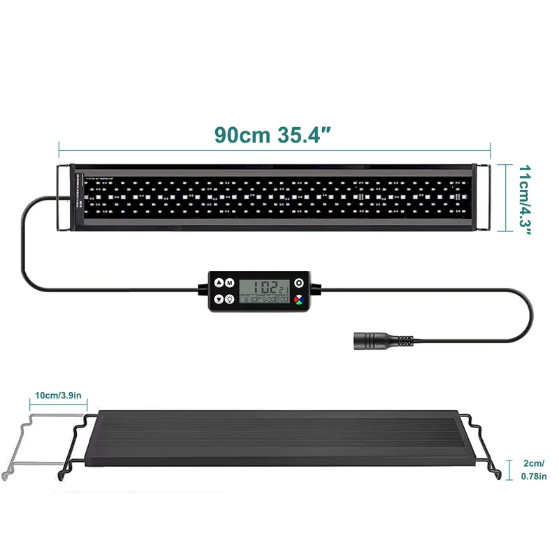 Aquarium Plant Light - SIROKA SRK-YFT 90 cm Full Spectrum