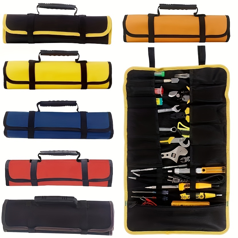 Trimming Scissor Set - 22 Pockets Oxford Canvas Folding Wrench