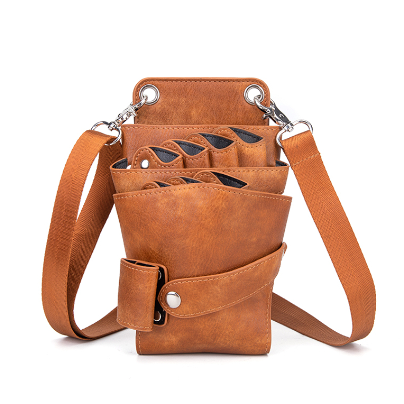 Trimming Scissor Set - PU Leather Hair Scissor Bag Hairdressing