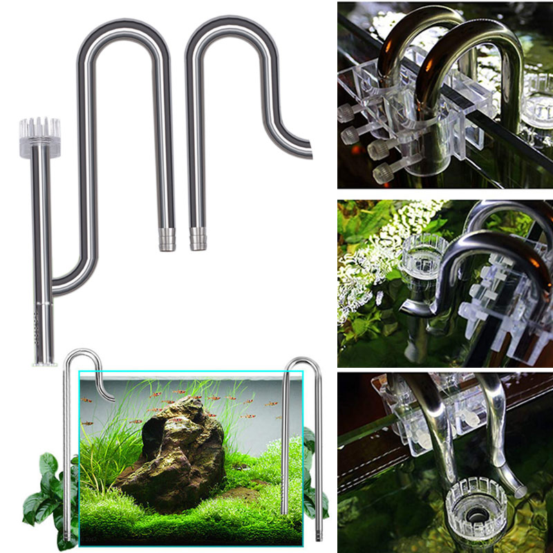 Aquarium Planted Filter - Mới Cá Lily Ống Thép Không