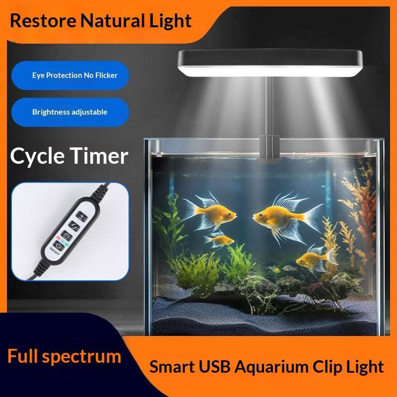 Aquarium Plant Light - Full Spectrum LED Aquarium Light 360