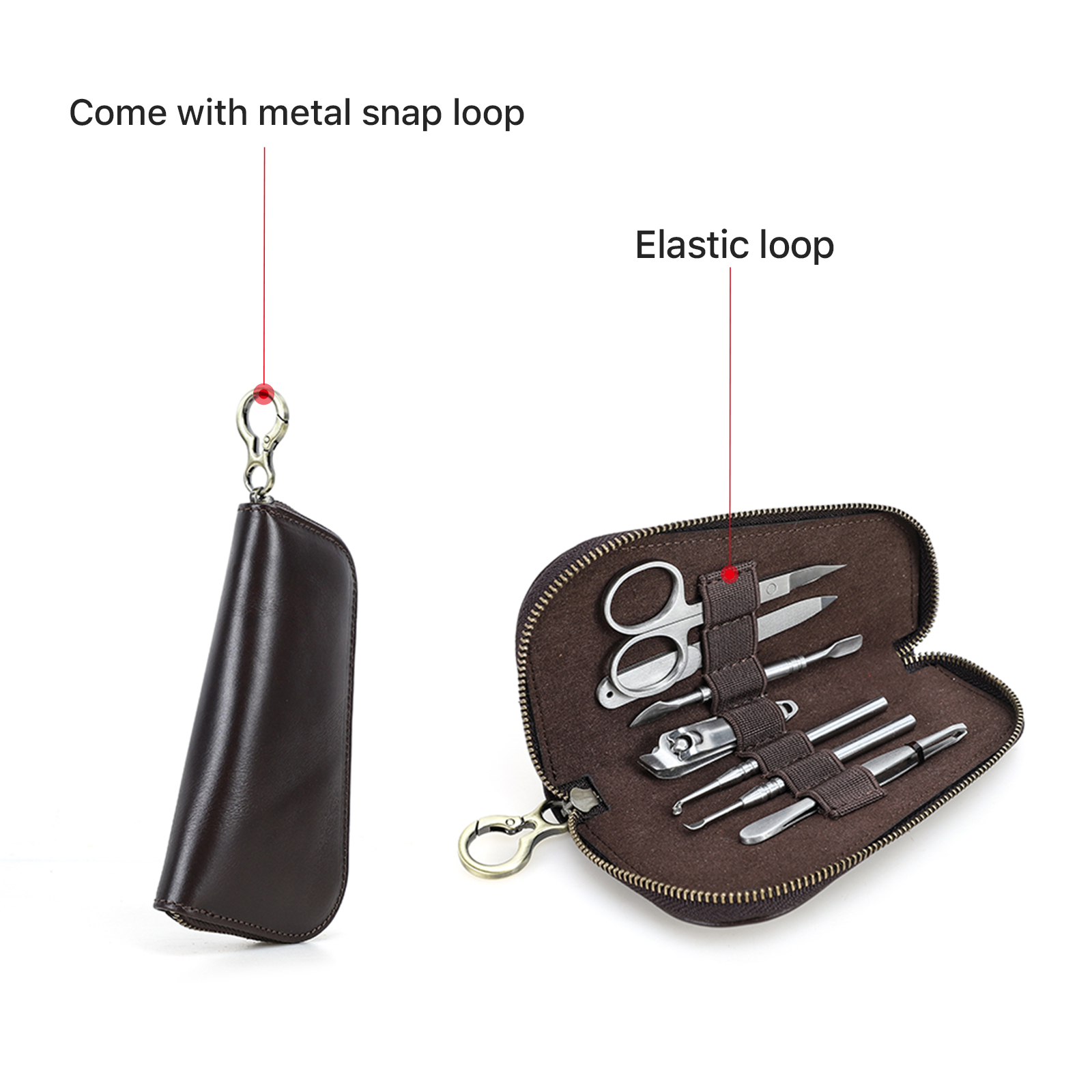 Genuine Leather Travel Case fo - đánh giá và giá Trimming Scissor Set