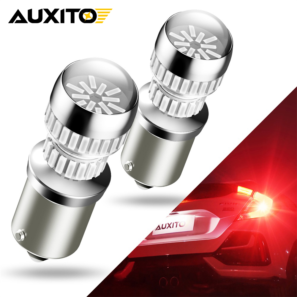 AUXITO 2Pcs 1156 P21W Ba15s LE - đánh giá và giá Ludwigia Super Red
