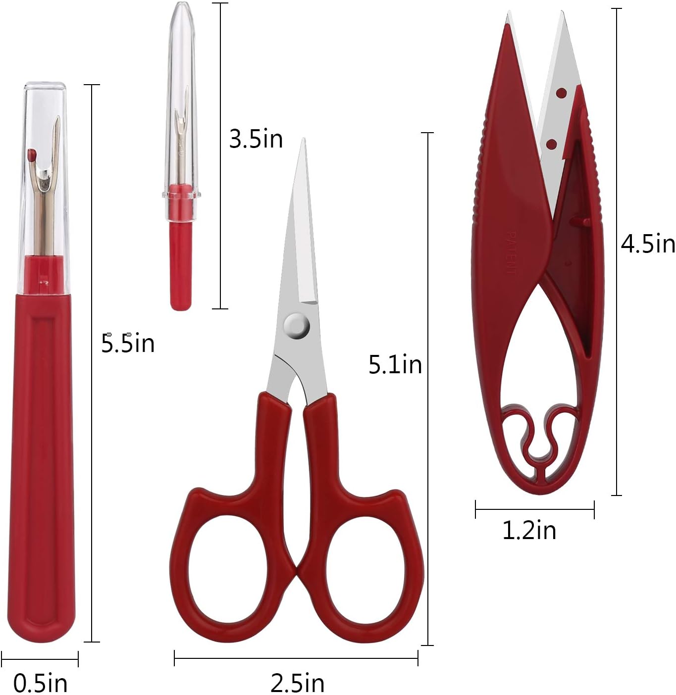 1Set Sewing Seam Ripper Tool H - đánh giá và giá Trimming Scissor Set
