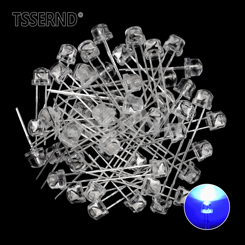 50pcs 5mm Straw Hat LED Super  - đánh giá và giá Ludwigia Super Red