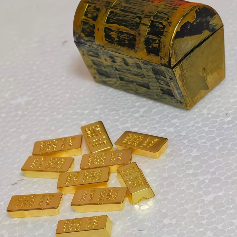 1 Set of Mini Pirate Treasure  - đánh giá và giá Planted Aquarium Models