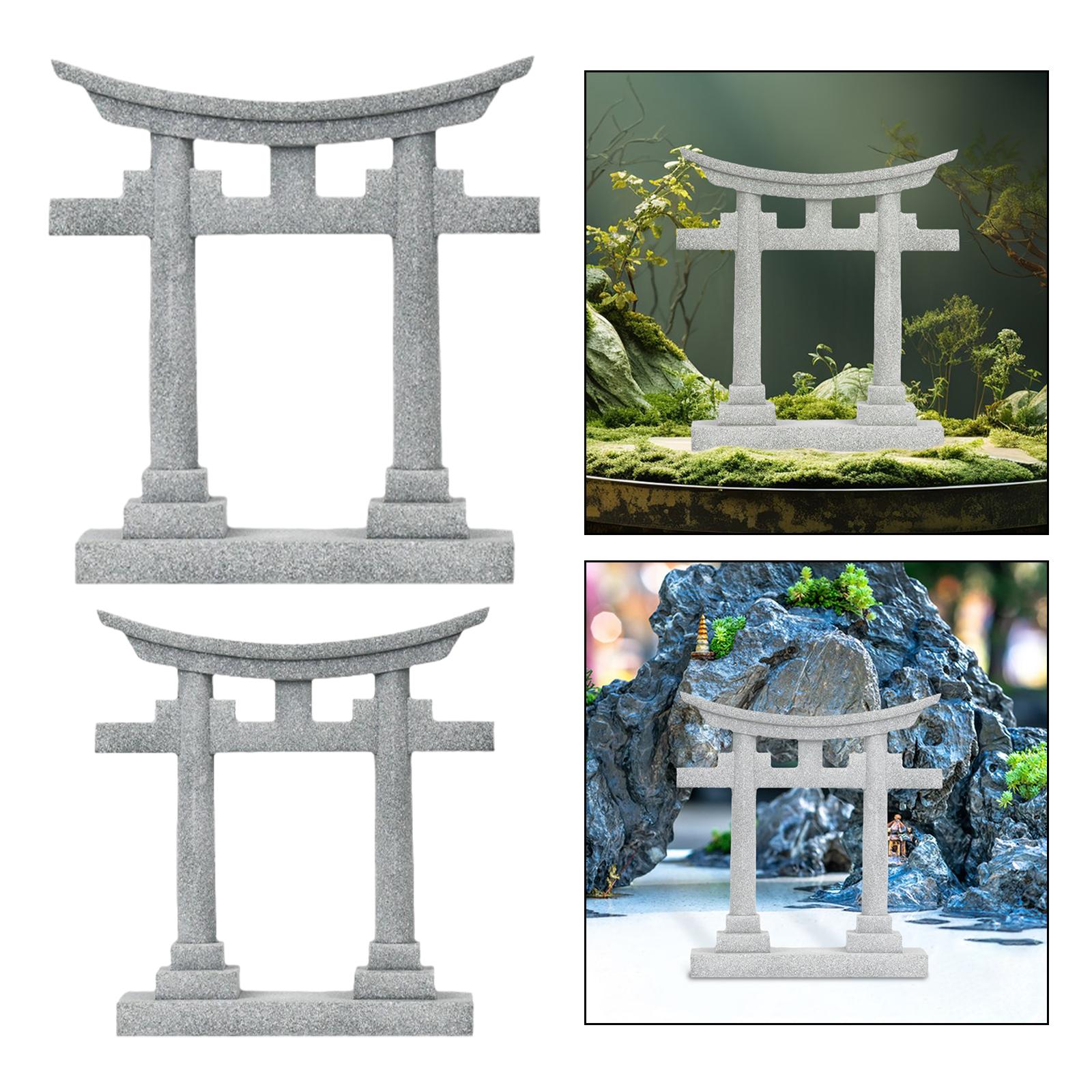 Japan Torii Gate Shrine Model  - đánh giá và giá Planted Aquarium Models