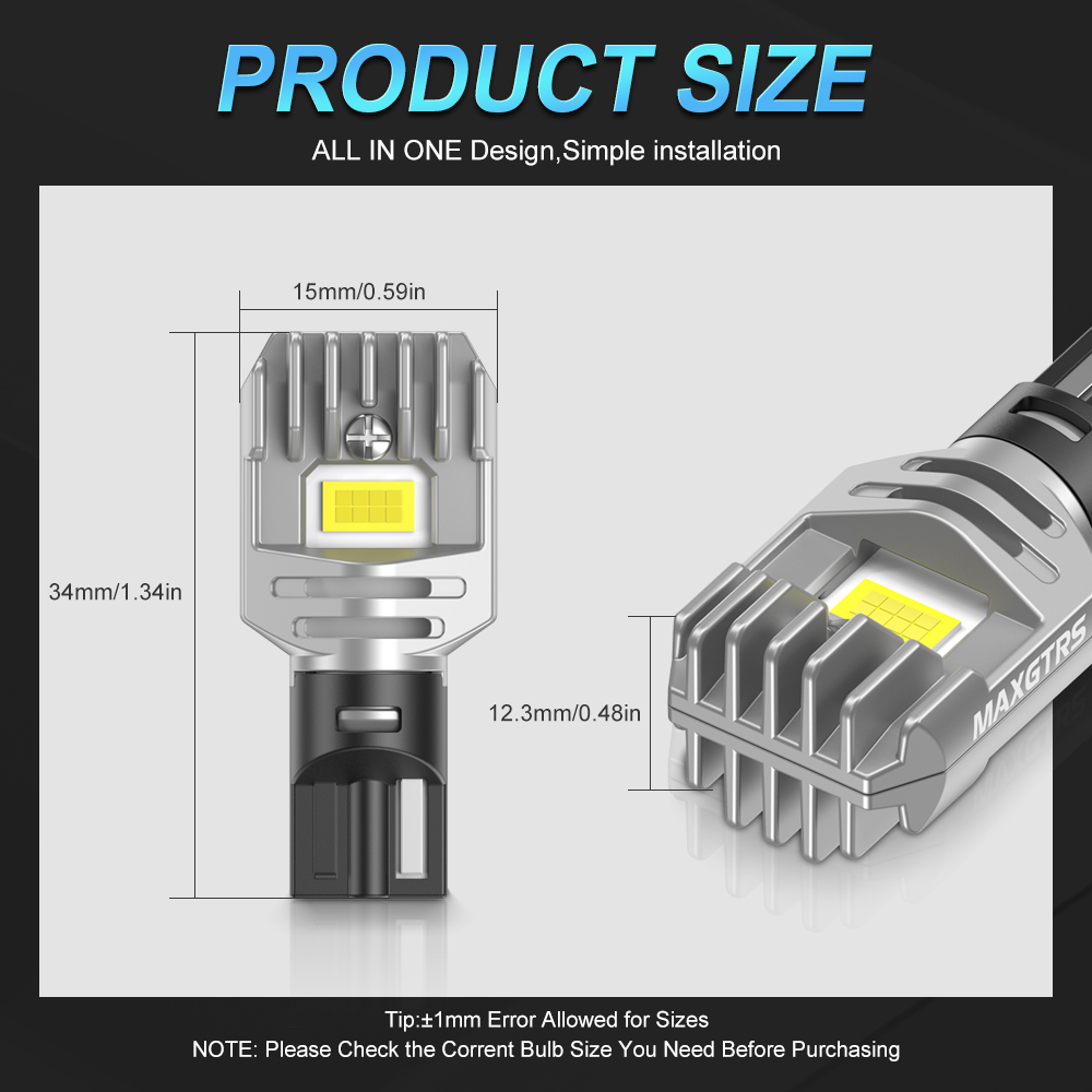 2x 2000LM Canbus T15 T16 LED R - đánh giá và giá Ludwigia Super Red