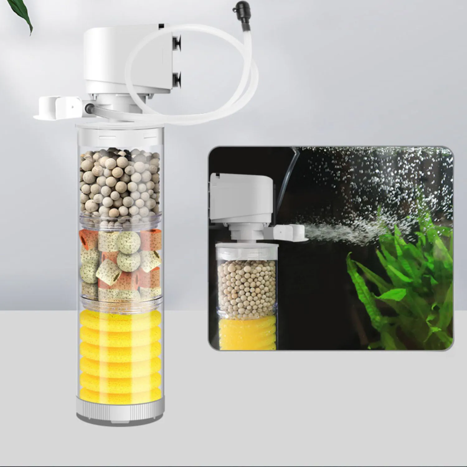 220V 5 Trong 1 Im Lặng Lọc Cho - đánh giá và giá Aquarium Planted Filter