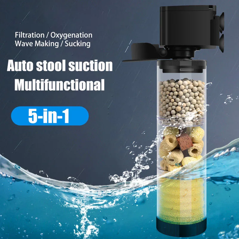 220V 5 Trong 1 Im Lặng Lọc Cho - đánh giá và giá Aquarium Planted Filter