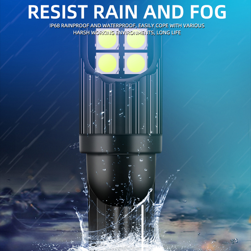 2pcs T10 LED W5W LED Bulbs 194 - đánh giá và giá Ludwigia Super Red