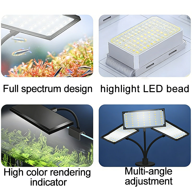 LED Fish Tank Light with Adjus - đánh giá và giá Planted Aquarium Freshwater