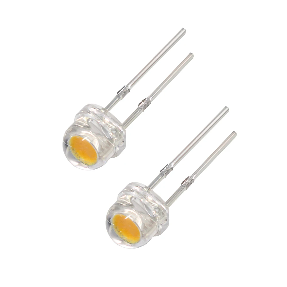 50PCS Straw Hat LED Diode 5MM  - đánh giá và giá Ludwigia Super Red