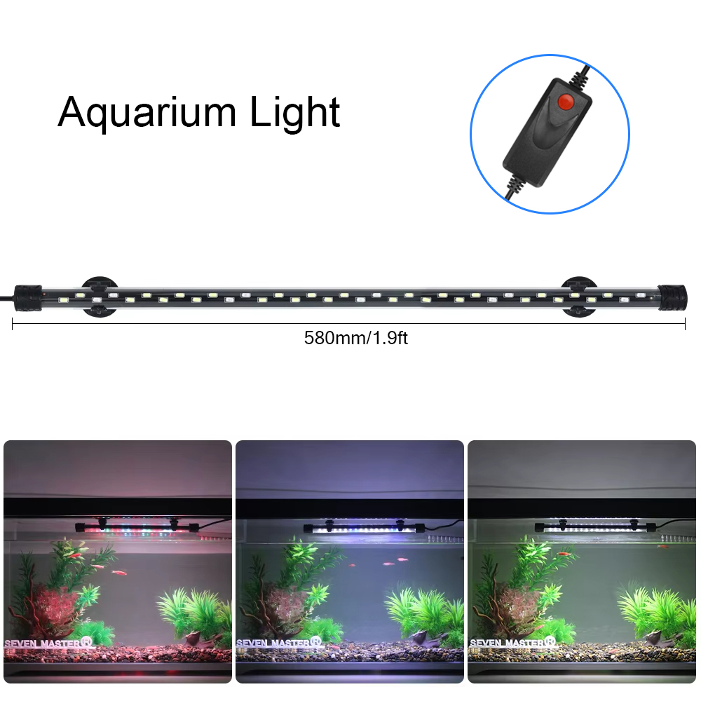 58CM  Aquarium Light LED Plant - đánh giá và giá Aquarium Plant Light