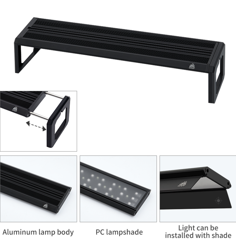 Week Aqua M Series RGB UV LED  - đánh giá và giá Aquarium Plant Light