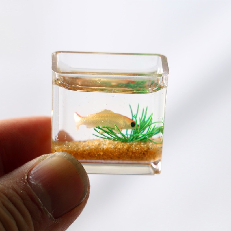 1Pc 1:12 Mini DollHouse Simula - đánh giá và giá Planted Aquarium Models