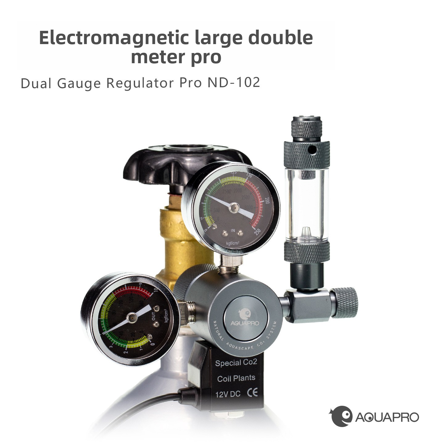 AQUAPRO Solenoid Dual Gauge CO - đánh giá và giá Aquarium Plant Uk