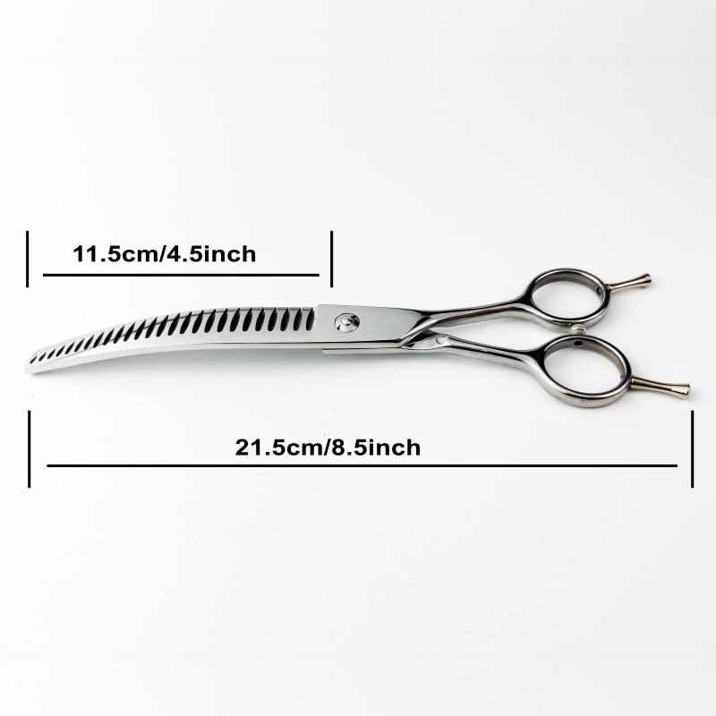 Wingsbro 8/7 Inches Dogs Curve - đánh giá và giá Trimming Scissor Set